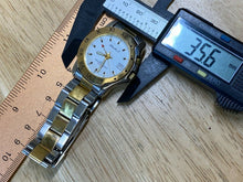 Load image into Gallery viewer, Vintage Eddie Bauer Men Dual Tone Analog Quartz Alarm Watch Hour~Date~New Batter
