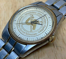 Load image into Gallery viewer, VTG Hamilton Artcraft Men Steamfitters Union Analog Quartz Watch Hour~New Batter
