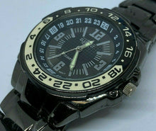 Load image into Gallery viewer, Element New York Men Black Moving Bezel Analog Quartz Watch Hours~New Battery
