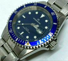 Load image into Gallery viewer, Mount Royal Men 200m Submariner-Style Analog Quartz Watch Hours~Date~New Battery
