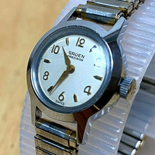 Load image into Gallery viewer, Vintage Gruen Precision Lady Classic Round Swiss Hand-Wind Mechanical Watch Hour
