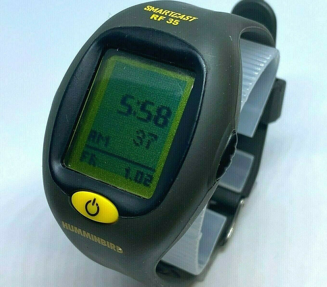 Humminbird Samrtcast RF35 Men GPS Fish Finder Digital Quartz Watch Hour~New Batt