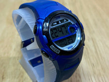 Load image into Gallery viewer, Timex 1440 Sports Lady 50m Blue Digital Alarm Chrono Watch Hours~New Battery
