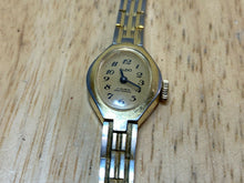 Load image into Gallery viewer, Vintage ALDO Lady Gold Tone 17 Jewels Barrel Hand-Wind Mechanical Watch Hours
