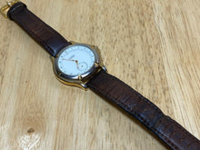 Load image into Gallery viewer, Vintage GUESS Mens Small Seconds Leather Analog Quartz Watch Hours~New Battery

