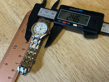 Load image into Gallery viewer, Timex Lady 50m Dual Tone Analog Quartz Watch Hours~Date~New Battery
