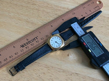 Load image into Gallery viewer, Vintage Anker 100 Lady Gold Tone Germany Leather Hand-Wind Mechanical Watch Hour

