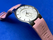 Load image into Gallery viewer, Skagen Disney Mickey Lady Small Second Thin Analog Quartz Watch Hour~New Battery
