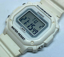 Load image into Gallery viewer, Casio F-108WHC Men All White Digital Alarm Chrono Quartz Watch Hours~New Battery
