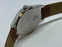 Load image into Gallery viewer, Yankees 100 Anniversary Game Time Men Leather Analog Quartz Watch Hours~New Batt
