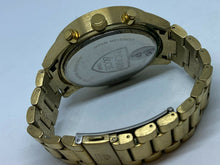 Load image into Gallery viewer, Picard &amp; Cie Men 30m Gold Tone Analog Quartz Chronograph Watch Hours~New Battery
