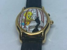 Load image into Gallery viewer, Vintage Armitron Lady Tweety Bird  Analog Quartz Musical Watch Hours~New Battery
