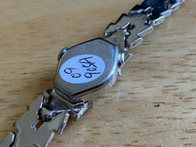 Load image into Gallery viewer, Vintage Canqet Lady Silver Bling Crystals Swiss Hand-Wind Mechanical Watch Hours
