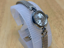 Load image into Gallery viewer, Vintage Waltham Lady 17 Jewels Silver Cocktail Hand-Wind Mechanical Watch Hours
