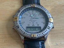 Load image into Gallery viewer, VTG Armitron Men Moving Bezel Analog Digital Alarm Chrono Watch Hour~New Battery
