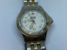 Load image into Gallery viewer, Wenger Swiss Military Lady 100m Moving Bezel Quartz Watch Hours~Date~New Battery
