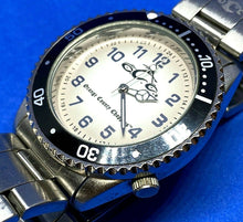 Load image into Gallery viewer, Orange County Choppers Men Moving Bezel Steel Analog Quartz Watch Hours~New Batt

