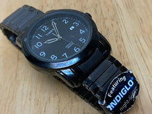 Load image into Gallery viewer, Unused Timex Indiglo T2P135 Men 50m Black Analog Quartz Watch Hour~Date~New Batt
