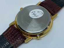 Load image into Gallery viewer, Vintage Timex Indiglo Men Gold Tone Leather Analog Quartz Watch Hour~New Battery
