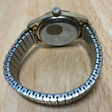 Load image into Gallery viewer, Vintage Sergio Valente Men Gold Fluted Bezel Analog Quartz Watch Hour~New Batter
