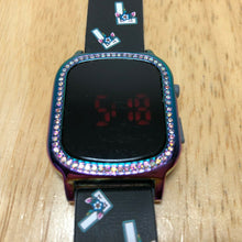 Load image into Gallery viewer, Touch Screen Accutime Rainbow Modern Red LED Digital Quartz Watch Hour~New Batt
