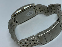 Load image into Gallery viewer, Geoffrey Beene Mens Small Second Silver Rectangle Quartz Watch Hours~New Battery
