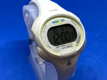 Load image into Gallery viewer, Timex Ironman Indiglo Lady 100m White Digital Alarm Chrono Watch Hour~New Batter
