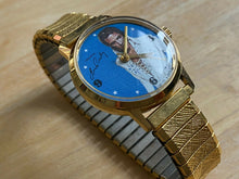 Load image into Gallery viewer, VTG Original Elvis Presley By Unique Time Mens Hand-Wind Mechanical Watch Hours
