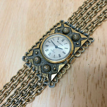 Load image into Gallery viewer, Vintage Vendome Lady 7 Jewels 4-Chain Roman Hand-Winding Mechanical Watch Hours
