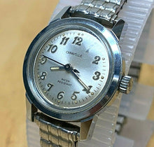 Load image into Gallery viewer, VTG Caravelle Bulova Lady Classic Silver Stretch Hand-Wind Mechanical Watch Hour
