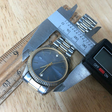 Load image into Gallery viewer, Vintage LA Express Men Dual Tone Fluted Bezel Analog Quartz Watch Hours~New Batt
