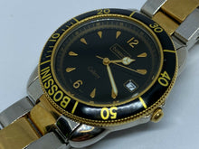 Load image into Gallery viewer, Bossini Gallery Men Lady Moving Bezel Analog Quartz Watch Hours~Date~New Battery
