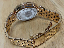 Load image into Gallery viewer, Michael Kors MK-3366 Lady 50m Rose Gold Steel Analog Quartz Watch Hours~New Batt
