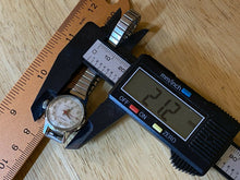 Load image into Gallery viewer, Vintage 66 Caravelle Bulova Lady Silver Stretch Hand-Wind Mechanical Watch Hours

