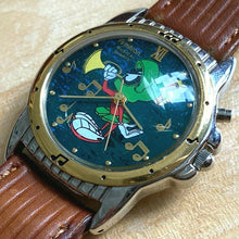 Load image into Gallery viewer, Vintage Armitron Marvin The Martian Analog Quartz Musical Watch Hour~New Battery
