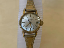 Load image into Gallery viewer, Vintage Wyler Incaflex Lady Gold Tone Swiss Hand-Wind Mechanical Watch Hour~Date
