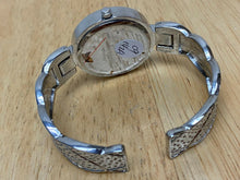 Load image into Gallery viewer, Unused Daisy Fuentes Lady Rhinestone Cuff Bangle Quartz Watch Hours~New Battery
