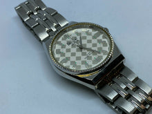 Load image into Gallery viewer, Vintage Acuet Japan Mens Fancy Dial Silver Analog Quartz Watch Hours~New Battery
