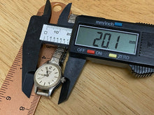 Load image into Gallery viewer, Vintage Benrus 7380 Swiss Lady Classic Silver Self-Wind Automatic Watch Hours
