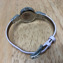 Load image into Gallery viewer, BCBGirls Lady MOP Dial Rhinestone Leather Analog Quartz Watch Hours~New Battery
