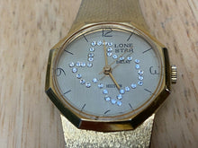 Load image into Gallery viewer, VTG Lone Star Texas Men Gold Tone Swiss Parts Hand-Wind Mechanical Watch Hours
