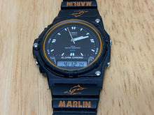 Load image into Gallery viewer, VTG Timex Marlin Men Asymmetrical Analog Digital Alarm Chrono Watch Hour~New Bat
