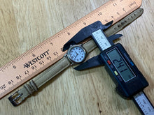 Load image into Gallery viewer, Citizen Reguno Solar-Tech Lady Silver White Leather Analog Quartz Watch Hours
