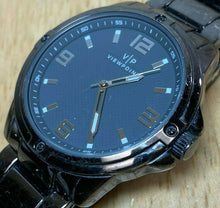 Load image into Gallery viewer, Viewpoint VP Mens All Black Textured Dial Analog Quartz Watch Hours~New Battery

