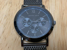 Load image into Gallery viewer, Unused Stylish Geoffrey Beene Men Black Mesh Analog Quartz Watch Hour~New Batter
