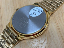 Load image into Gallery viewer, Vintage Seiko SX V701-6K00 Men Gold Tone Thin Analog Quartz Watch Hours~New Batt
