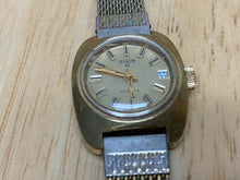 Load image into Gallery viewer, Vintage Elgin Swiss Lady 17 Jewels Gold Tone Self-Wind Automatic Watch Hour~Date
