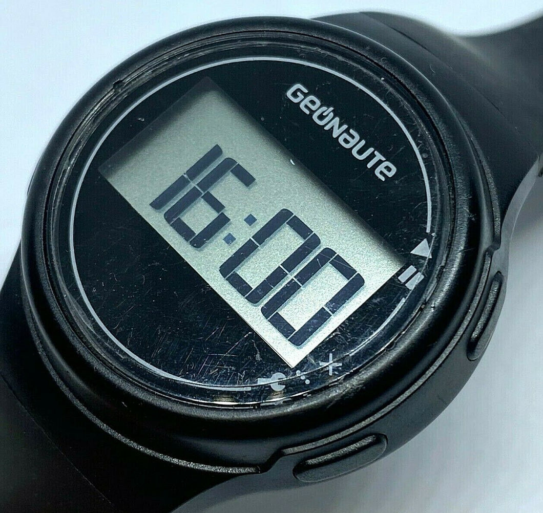 GEONAUTE Decathlon Men 50m France Design Digital Alarm Chrono Watch Hour~New Bat