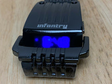 Load image into Gallery viewer, Infantry Men Blue LED Desktop Style Digital Quartz Watch Hours~Date~New Battery
