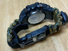 Load image into Gallery viewer, Unused Men Survivor Military Style Analog Digital Chrono Watch Hours~New Battery
